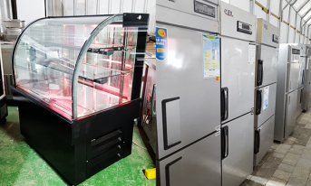 정육쇼케이스 및 25박스 냉…